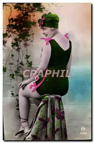 Cartes postales Femme Maillot de bains