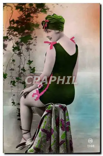 Cartes postales Femme Maillot de bains