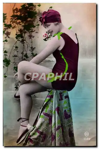 Cartes postales Femme Maillot de bains