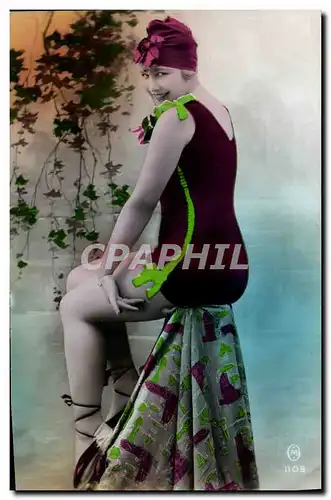 Cartes postales Femme Maillot de bains