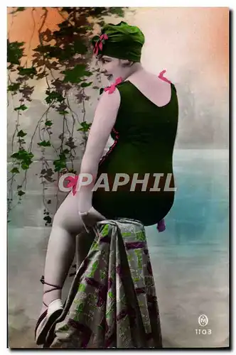 Cartes postales Femme Maillot de bains