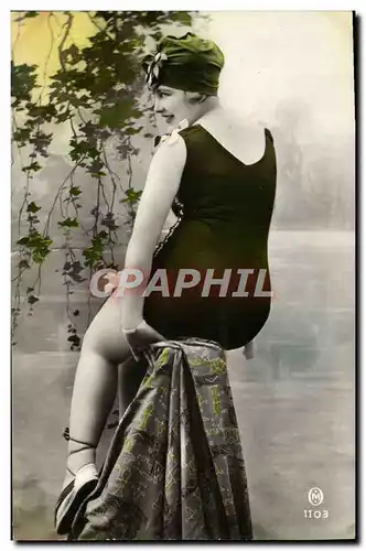 Cartes postales Femme Maillot de bains