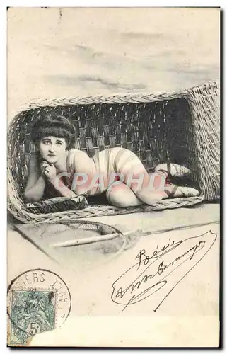 Cartes postales Femme Maillot de bains