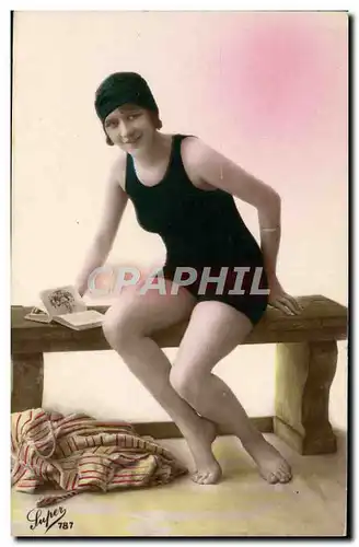 Cartes postales Femme Maillot de bains