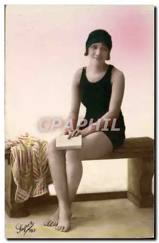 Cartes postales Femme Maillot de bains