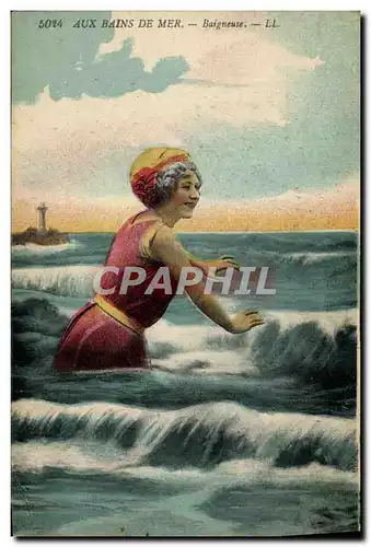 Cartes postales Femme Maillot de bains