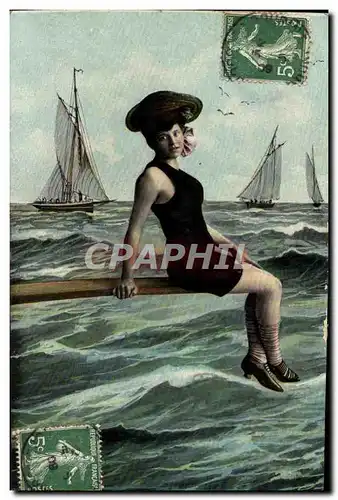 Cartes postales Femme Maillot de bains