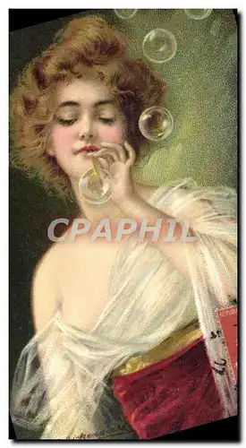 Cartes postales Fantaisie Illustrateur Femme