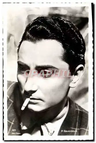 Cartes postales moderne Cinema Pierre Brasseur Tabac Cigarette