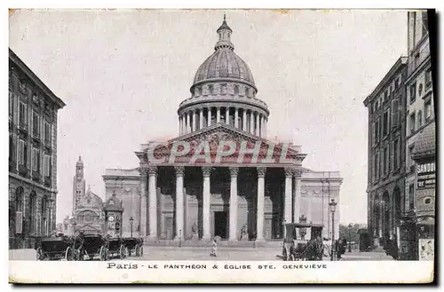 Ansichtskarte AK Paris Le Pantheon Eglise Ste Genevieve