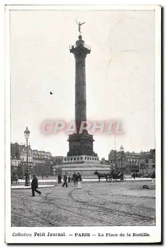 Cartes postales Paris Place de la Bastille