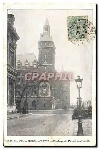 Ansichtskarte AK Paris Horloge du Palais de Justice