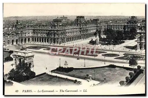 Cartes postales Paris Le Carrousel