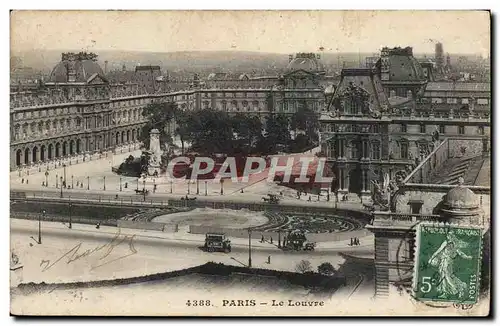 Cartes postales Paris Le Louvre