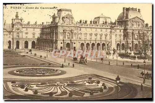 Cartes postales Paris Cour du Carrousel