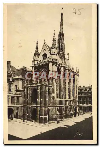 Cartes postales Paris La Sainte Chapelle