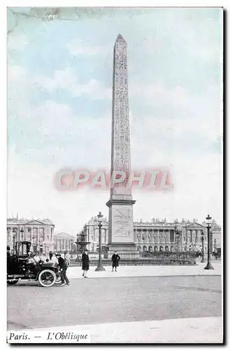 Cartes postales Paris L&#39Obelisque