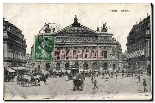 Cartes postales Paris Opera