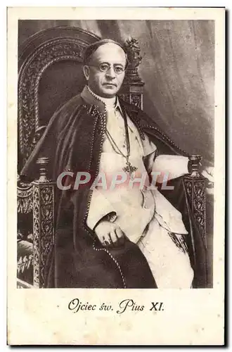 Cartes postales Pape Pius XI