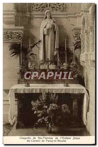 Cartes postales Chapelle de Ste Therese de l'enfant Jesus du Carmel de Paray le Monial