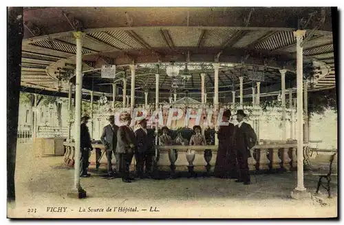 Cartes postales Thermalisme Vichy Source de l&#39hopital