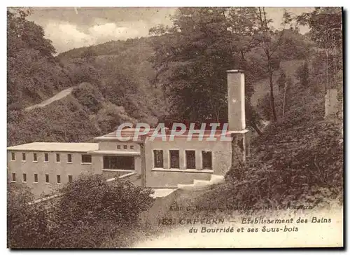 Cartes postales Thermalisme Capvern Etablissement des bains du Bourride et ses sous-bois