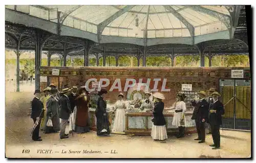 Cartes postales Thermalisme Vichy La source Mesdames