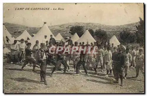 Ansichtskarte AK Boxe Camp de Carpiagne
