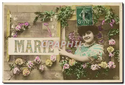 Cartes postales Prenom Marie