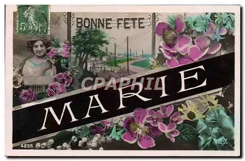 Cartes postales Prenom Marie