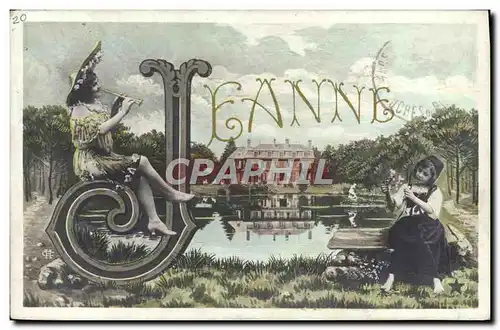 Cartes postales Prenom Jeanne