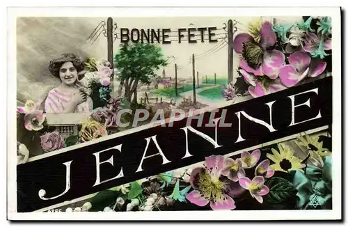 Cartes postales Prenom Jeanne