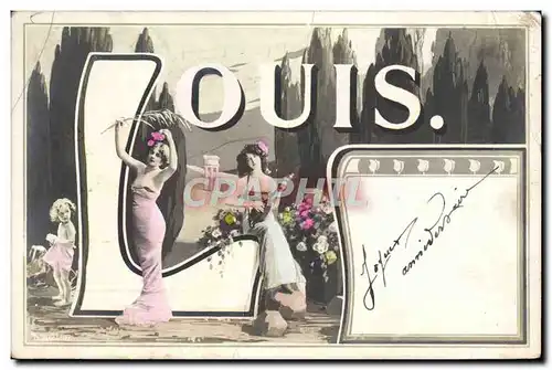 Cartes postales Prenom Louis