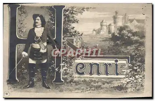 Cartes postales Prenom Henri