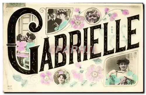 Cartes postales Prenom Gabrielle