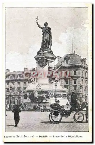 Cartes postales Paris Place De La Republique
