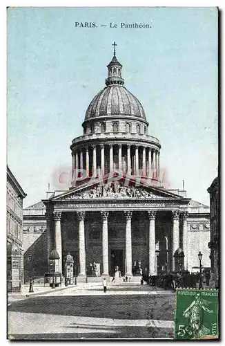 Cartes postales Paris Le Pantheon