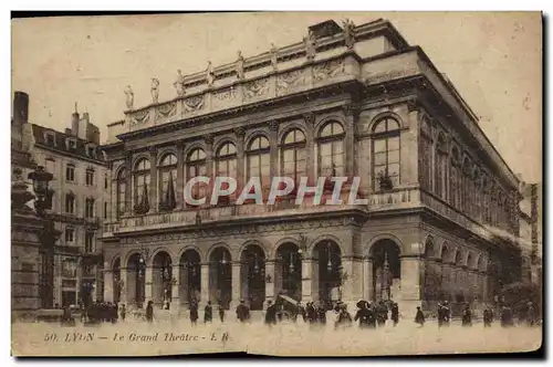 Ansichtskarte AK Lyon Le Grand Theatre