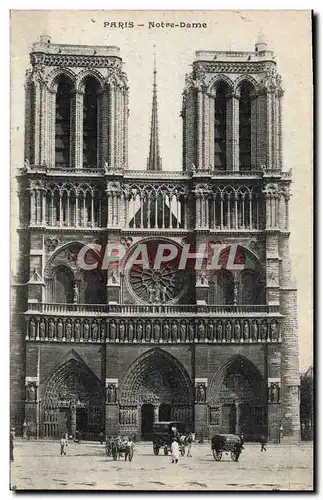 Cartes postales Paris Notre Dame