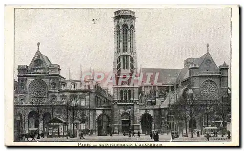 Cartes postales Paris Saint Germain L&#39Auxerrois