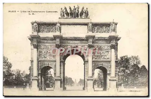 Cartes postales Paris L&#39Arc De Triomphe