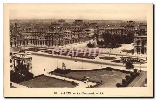 Cartes postales Paris Le Carrousel