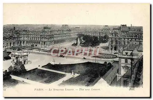 Ansichtskarte AK Paris Le Nouveau Louvre