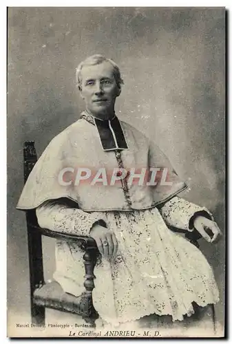 Cartes postales Le cardinal Andrieu