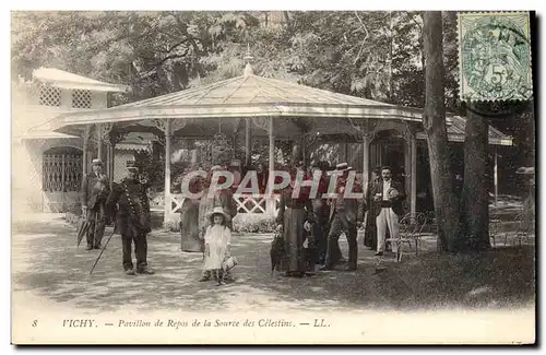 Cartes postales Thermalisme Vichy Pavillon De Repos De La Source Des Celestins