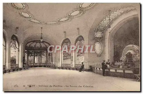 Ansichtskarte AK Thermalisme Vichy Interieur Du Pavillon La Slource Des Celestins