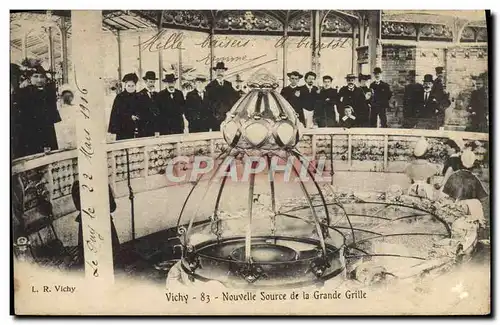 Cartes postales Thermalisme Vichy Nouvelle Source De La Grande Grille