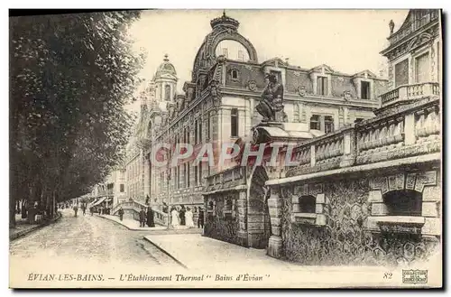 Cartes postales Thermalisme Greoux Les Bains Etablissement thermal Bains d&#39Evian