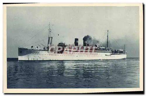 Cartes postales Bateau Paquebot Marechal Lyautey