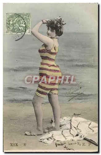 Cartes postales Femme Maillot de Bains